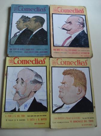Comedias. Revista semanal. 4 ejemplares (1926 - 1927)
