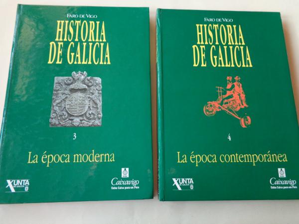 Historia de Galicia. 4 tomos